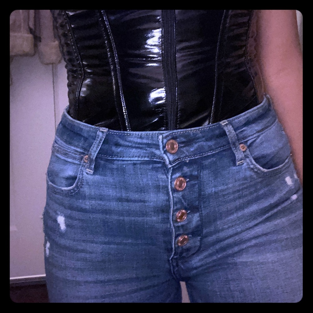 High waisted, Flare Jeans